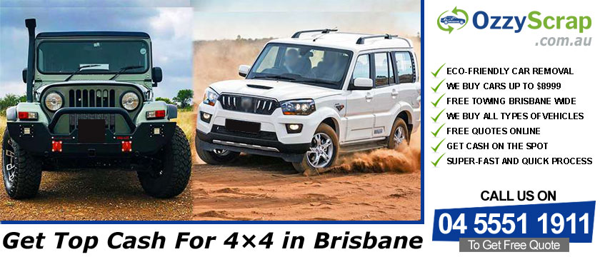 Cash For 4×4 Brisbane